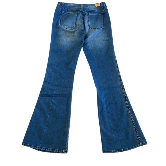 VTG Obey Jeans 90’s Style Skater Boot Cut Flare - Picture 2 of 5